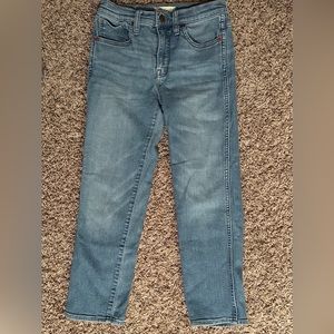 Madewell Stovepipe Jean. Size 25 petite light wash. Very Good used condition.